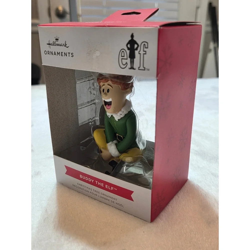 Hallmark Buddy The Elf Singing Classic Christmas Movie Ornament NEW